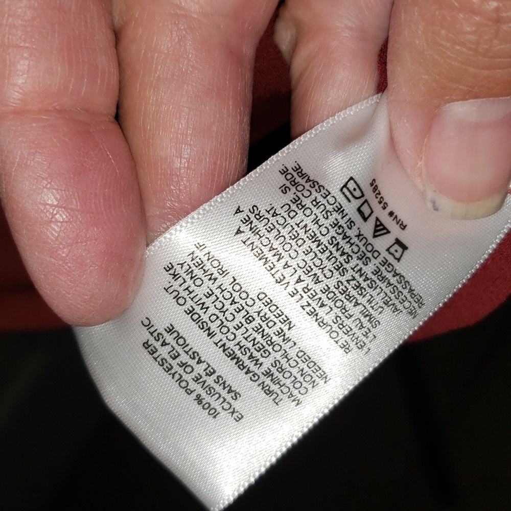 Express Maroon Button Down Shirt - image 7